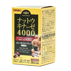 Viên uống hỗ trợ điều trị đột quỵ Orihiro 4000FU 60 viên