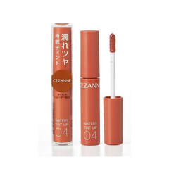 Son môi Cezanne Watery Tint Lip 4g (nhiều màu) (04 Camel Orange)