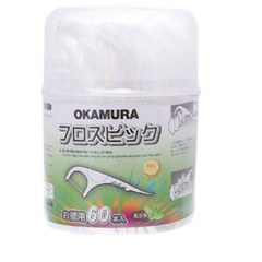 Tăm chỉ nha khoa Okamura hộp 60 cây