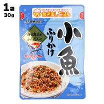 Gia vị rắc cơm Urashima Nori 30g (6 vị) (Vị cá cơm và tôm 30g)