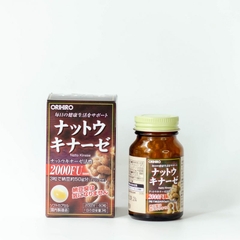 Viên uống hỗ trợ điều trị tai biến đột quỵ Orihiro Natto Kinase 2000FU 60 viên