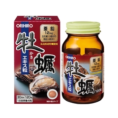 Viên uống hỗ trợ tăng cường sinh lí Orihiro chiết xuất tinh chất hàu tươi 120 viên