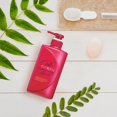 Dầu xả Tsubaki Premium Repair giúp tóc bóng mượt chai 490ml - màu đỏ