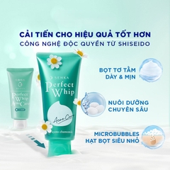 Sữa rửa mặt ngăn ngừa mụn Senka Perfect Whip 100g