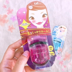 Kẹp mi Kai thân nhựa uốn mi cong Eyelash Curler (2 màu) (Hồng)