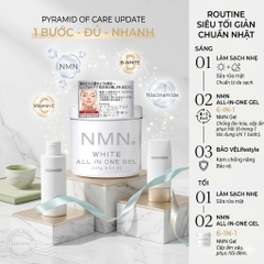 Gel dưỡng ẩm NMN White All-in-One dạng gel dưỡng ẩm, làm sáng da 245g