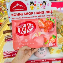 Bánh kitkat vị dâu tây