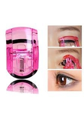 Kẹp mi Kai thân nhựa uốn mi cong Eyelash Curler (2 màu) (Hồng)