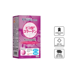 Genkifami Viên Uống Đẹp Da NNLH Pico Collagen Hủ 90 viên