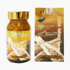Viên uống chống đột quỵ Genkifami Natto Ichou 90 viên