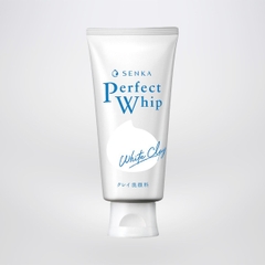 Sữa rửa mặt sáng da Senka Perfect White Clay 120g (trắng mới)