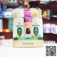 Dầu gội xả Pantene PRO-V (dầu gội 270ml+ dầu xả 270g) - màu xanh lá (suôn mượt)
