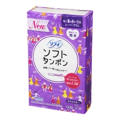 Tampon Unicharm Charm Soft Mini 7 (Tím)