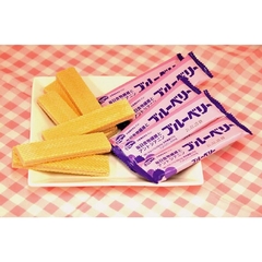 Bánh xốp Hamada bổ sung canxi vị việt quất 284g