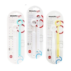 Dụng cụ cạo lưỡi Okamura Asahi set 2