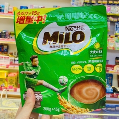Sữa bột Milo Nestle gói 200g + 15g