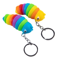 Móc treo hình con sâu nhiều màu