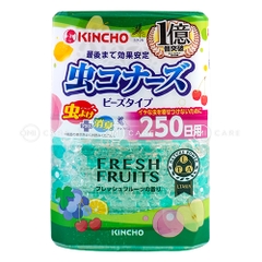 HỘP LÀM THƠM PHÒNG VÀ ĐUỔI MUỖI KINCHO DẠNG HẠT 250 NGÀY (HƯƠNG TRÁI CÂY)