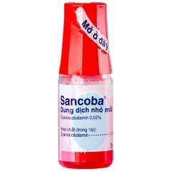 Nước nhỏ mắt Sancoba chống cận thị 5ml