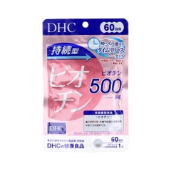 Viên uống ngăn ngừa rụng tóc DHC Biotin 60 ngày gói 60 viên