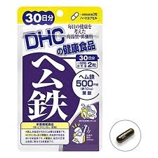 Viên uống bổ sung sắt DHC 60 ngày gói 120 viên