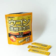 Bột nghệ giải rượu Orihiro Ukon 70mg túi 20 gói