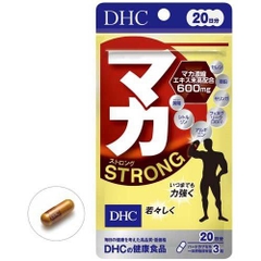 Viên uống hỗ trợ tăng cường sinh lí DHC Maca Strong 20 ngày gói 60 viên