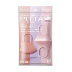 Khẩu trang Pitta Mask lọc khói bụi 3 chiếc (3 màu) (Hồng pastel)