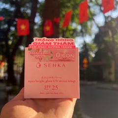 Kem dưỡng ngày Senka dưỡng sáng da trắng hồng chống nắng SPF25