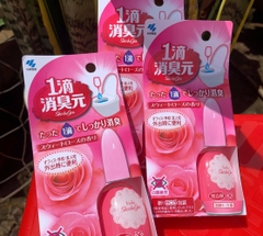 DUNG DỊCH NHỎ GIỌT KHỬ MÙI TOILET HƯƠNG HOA HỒNG NGỌT NGÀO KOBAYASHI