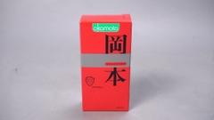 Bao cao su Okamoto Strawberry hộp 10 chiếc