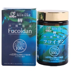 Viên uống tảo nâu ngăn ngừa và hỗ trợ điều trị ung thư Genkifami Fucoidan 150 viên