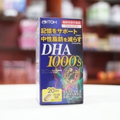 Viên uống bổ não ITOH bổ sung DHA 1000s hộp 120 viên