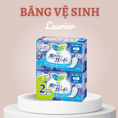 Băng vệ sinh Kao Laurie ban đêm không cánh gói 10 miếng - Pack 2