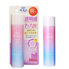 Xịt chống nắng SKIN AQUA Tone Up UV SPF50+PA++++ 70g
