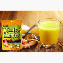 Bột nghệ giải rượu Orihiro Ukon 70mg túi 20 gói