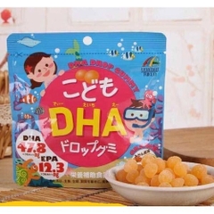 Viên nhai Unimat Riken bổ sung DHA cho trẻ vị quýt 90 viên