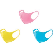 Khẩu trang  cho bé Pitta Mask lọc khói bụi 3 chiếc - Hồng vàng xanh