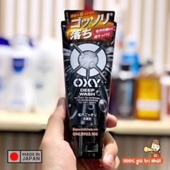 Sữa rửa mặt làm sạch, ngăn ngừa mụn cho nam Oxy Wash (chiết xuất than bùn khoáng)