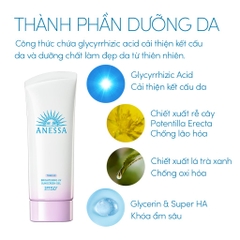 Gel chống nắng Anessa SPF50+ PA++++ 90g nâng tông da