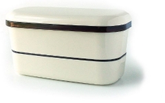 Hộp cơm 2 tầng G&B - màu be