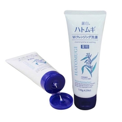 Sữa rửa mặt Kumano Reihaku Hatomugi trắng da 130g