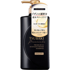 Dầu Gội Tsubaki Premium phục hồi hư tổn, giảm gãy rụng 490ml (màu đen)