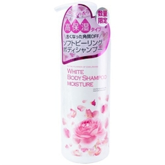 Sữa tắm Manis White Body Shampoo trắng da 450ml (Da thường) Dưỡng ẩm hương hoa hồng
