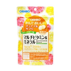 Viên nhai Orihiro bổ sung vitamin tổng hợp và khoáng chất 120 viên