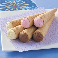 Bánh que kem ốc quế Glico