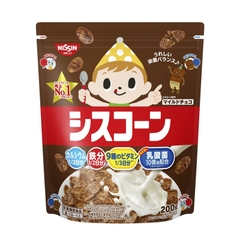 Ngũ cốc túi Nissin vị Chocolate 200G