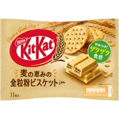 Bánh KitKat vị lúa mì nguyên cám Nestlé KitKat Mini Whole Grain Biscuits 124,3g