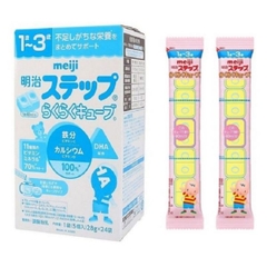 (Mẫu cũ) - SPDD công thức ăn bổ sung cho trẻ từ 1-3 tuổi Meiji Step Raku Raku Cube