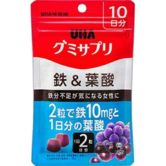 Kẹo dẻo bổ sung Sắt & Axit Folic cung cấp 10 ngày (20 Viên)